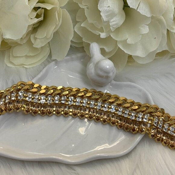 COURTNEY LEE COLLECTION RHINESTONE BRACELET - Picture 3 of 9